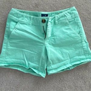 American Eagle Midi Stretch Shorts